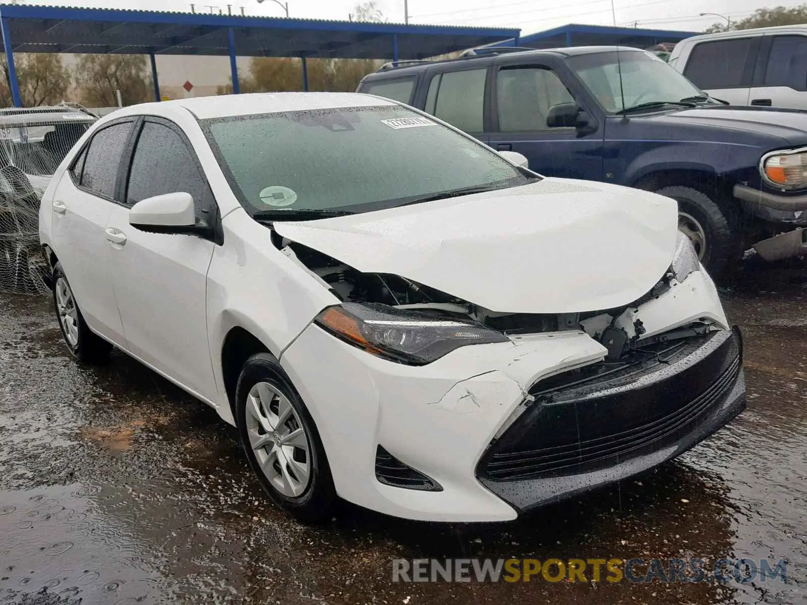 1 Photograph of a damaged car 5YFBURHE5KP878808 TOYOTA COROLLA 2019