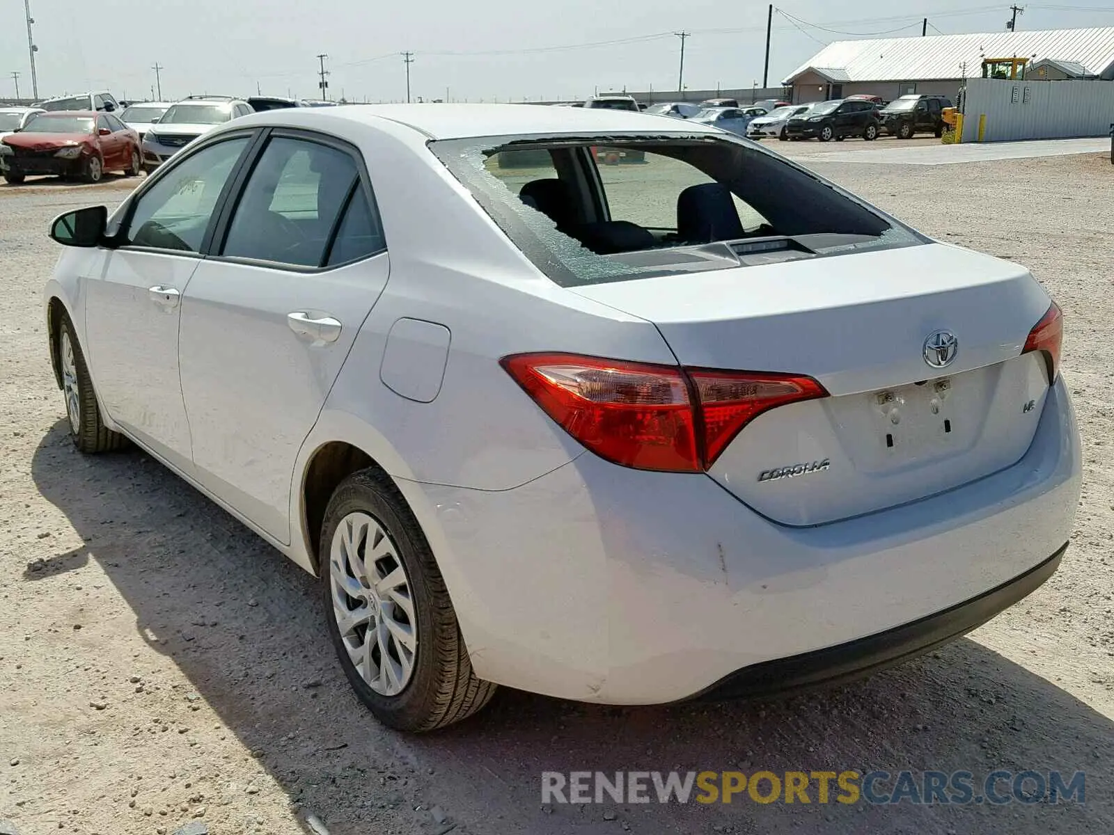 3 Photograph of a damaged car 5YFBURHE5KP886228 TOYOTA COROLLA 2019