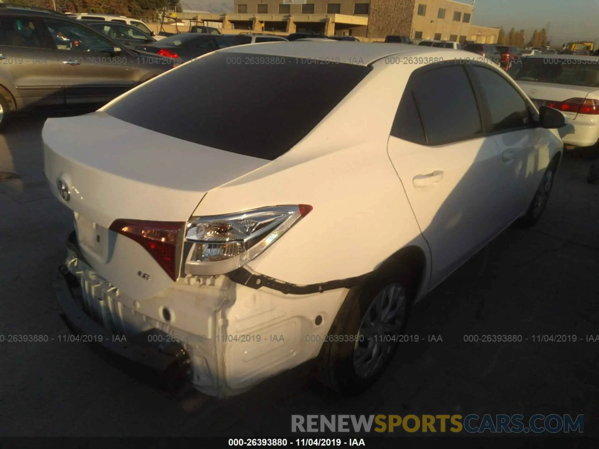 4 Photograph of a damaged car 5YFBURHE5KP889484 TOYOTA COROLLA 2019