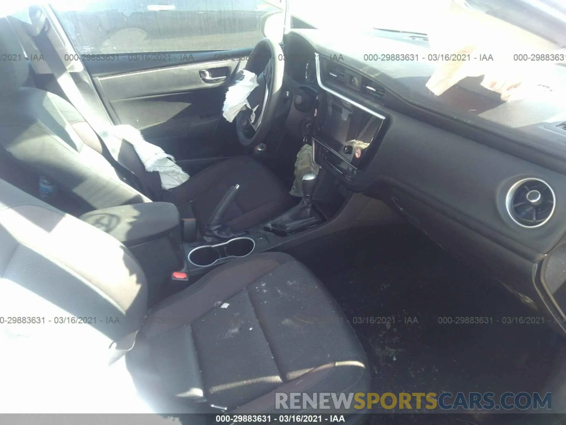 5 Photograph of a damaged car 5YFBURHE5KP897097 TOYOTA COROLLA 2019