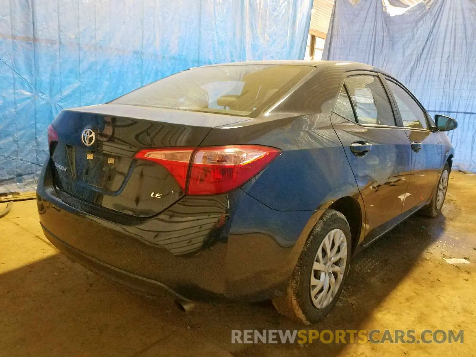 4 Photograph of a damaged car 5YFBURHE5KP897634 TOYOTA COROLLA 2019