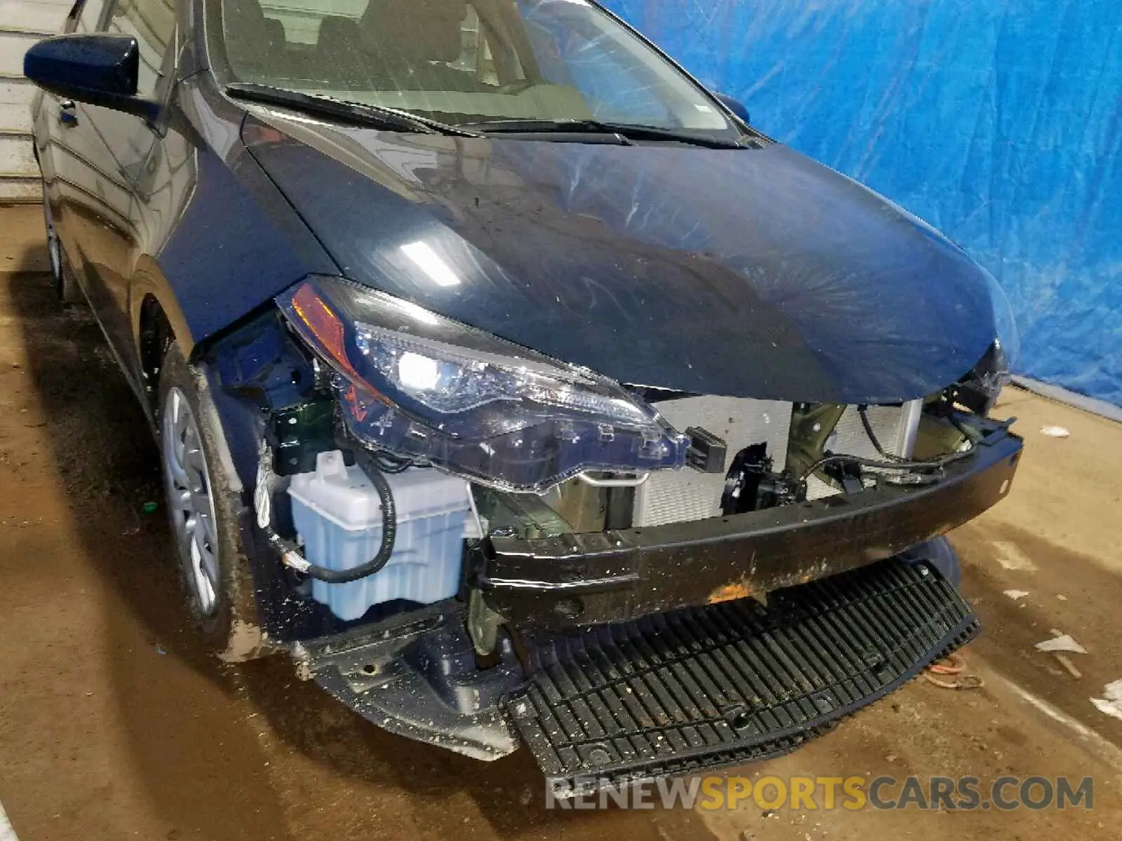 9 Photograph of a damaged car 5YFBURHE5KP897634 TOYOTA COROLLA 2019