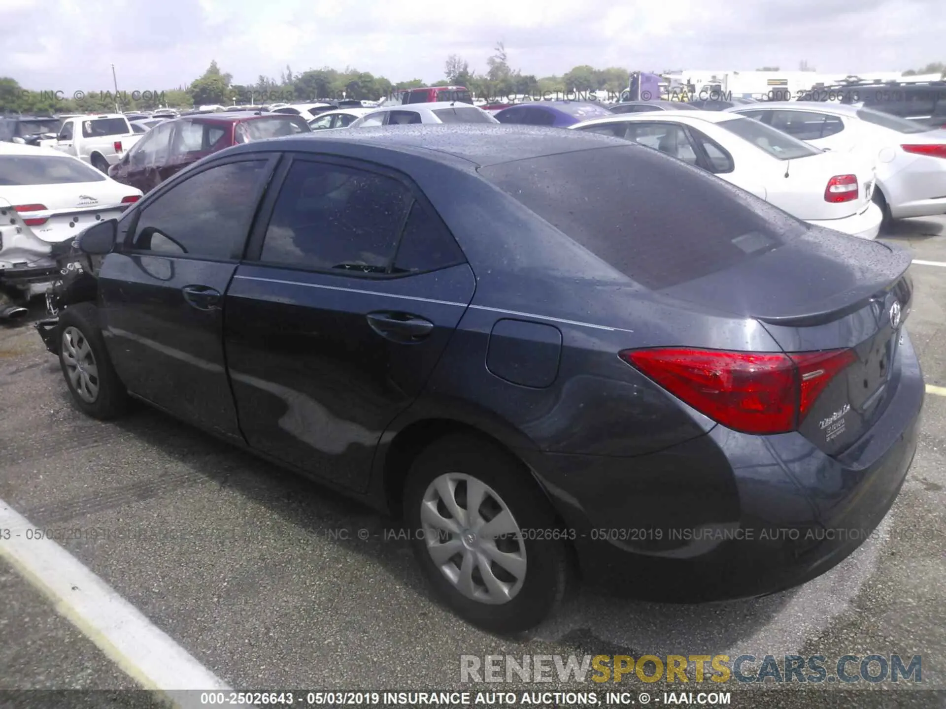 3 Photograph of a damaged car 5YFBURHE5KP898475 TOYOTA COROLLA 2019