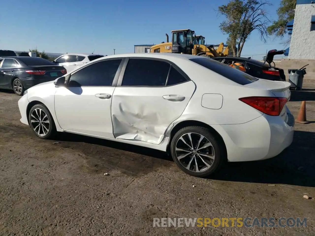 2 Фотография поврежденного автомобиля 5YFBURHE5KP900791 TOYOTA COROLLA 2019