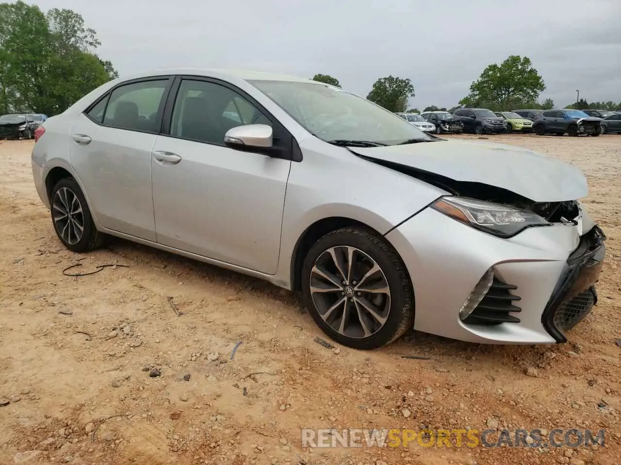 4 Photograph of a damaged car 5YFBURHE5KP910088 TOYOTA COROLLA 2019