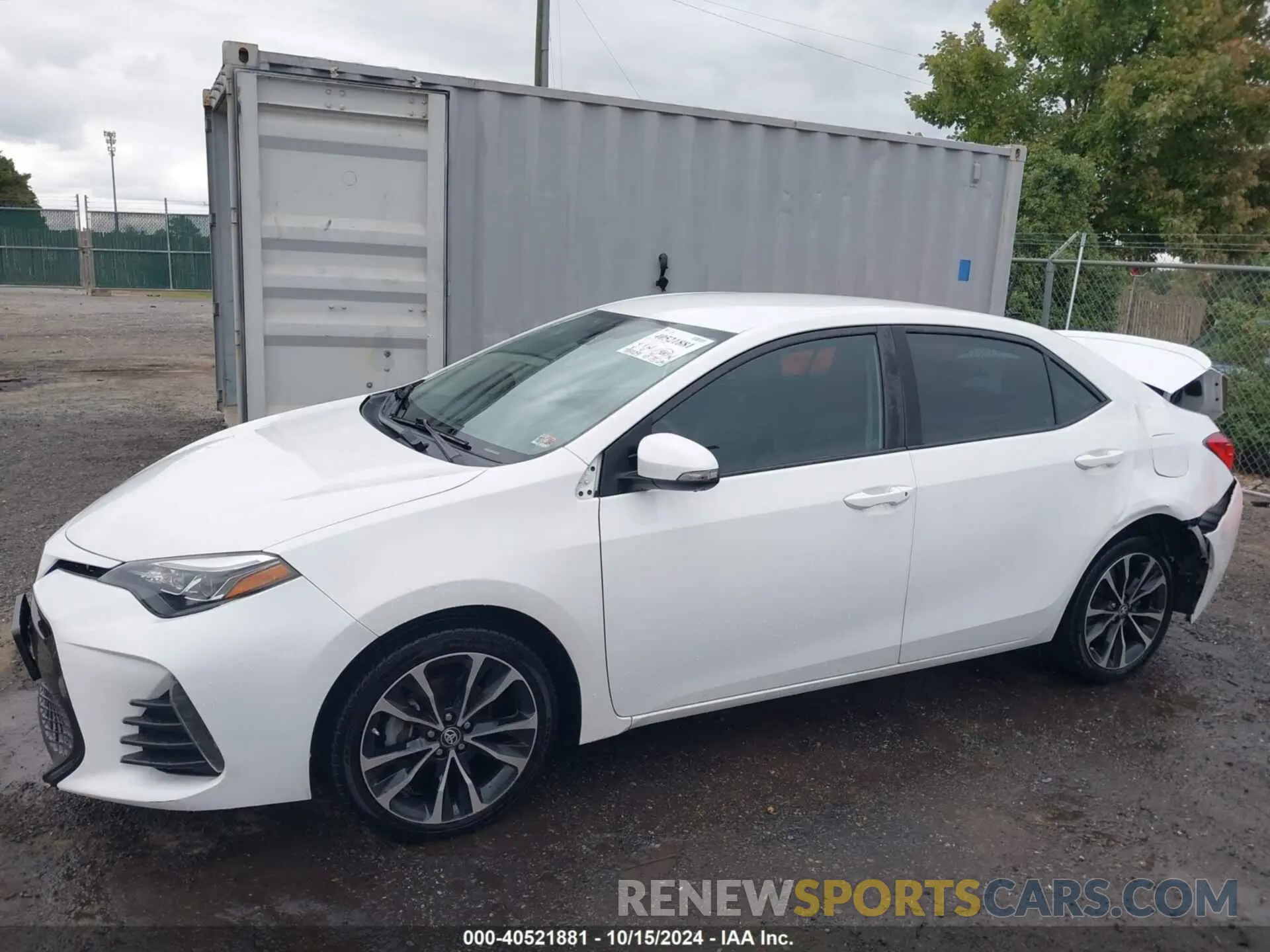 14 Photograph of a damaged car 5YFBURHE5KP912309 TOYOTA COROLLA 2019