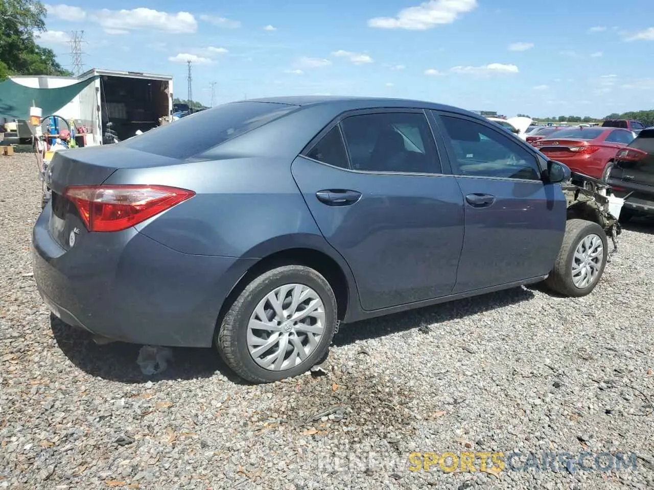 3 Photograph of a damaged car 5YFBURHE5KP912486 TOYOTA COROLLA 2019