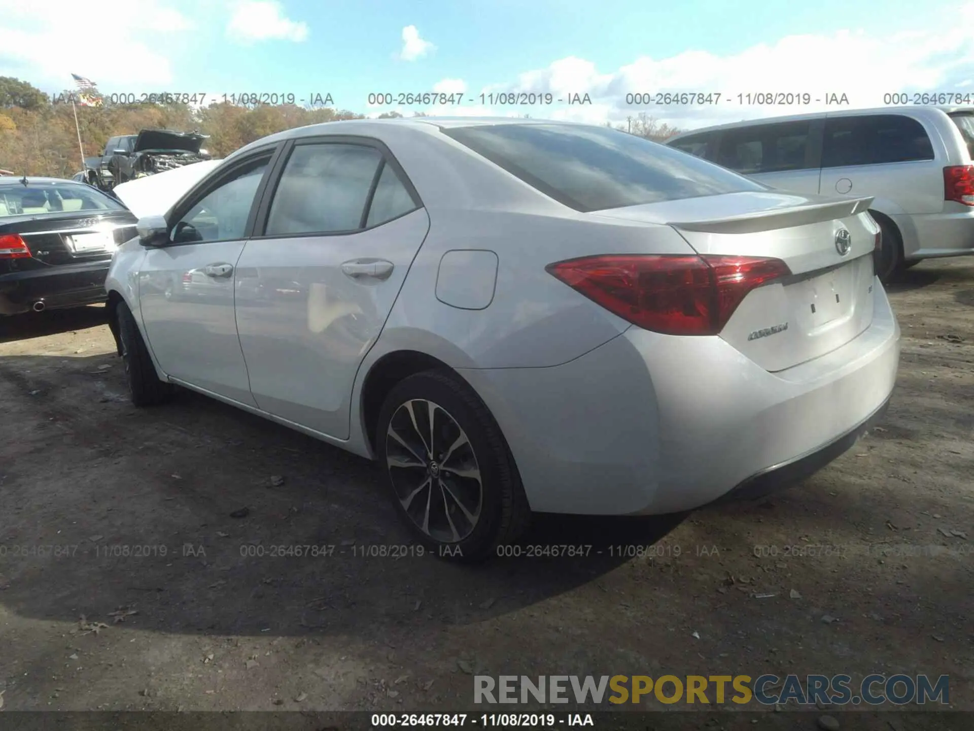 3 Photograph of a damaged car 5YFBURHE5KP912908 TOYOTA COROLLA 2019