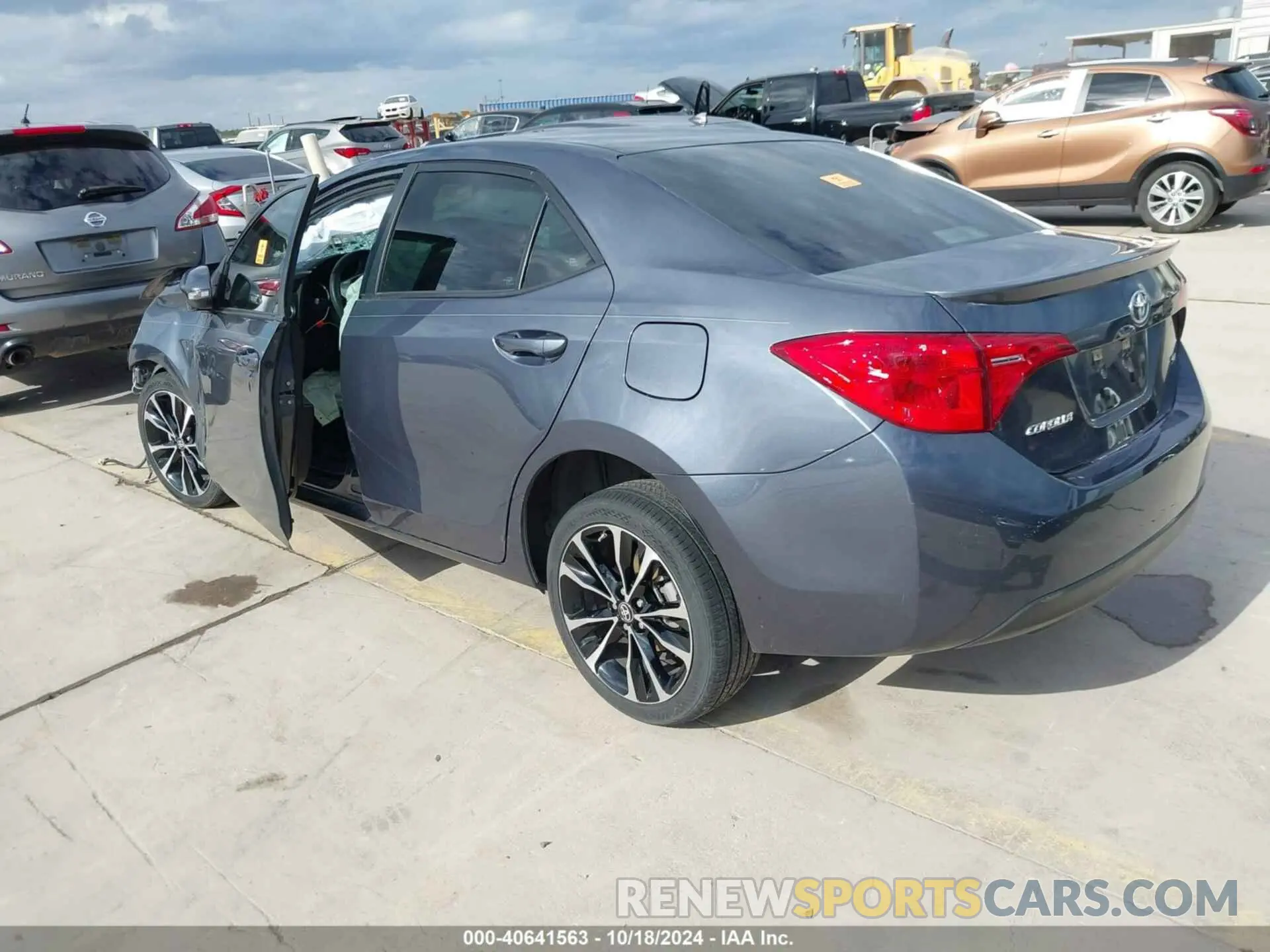 3 Photograph of a damaged car 5YFBURHE5KP919647 TOYOTA COROLLA 2019