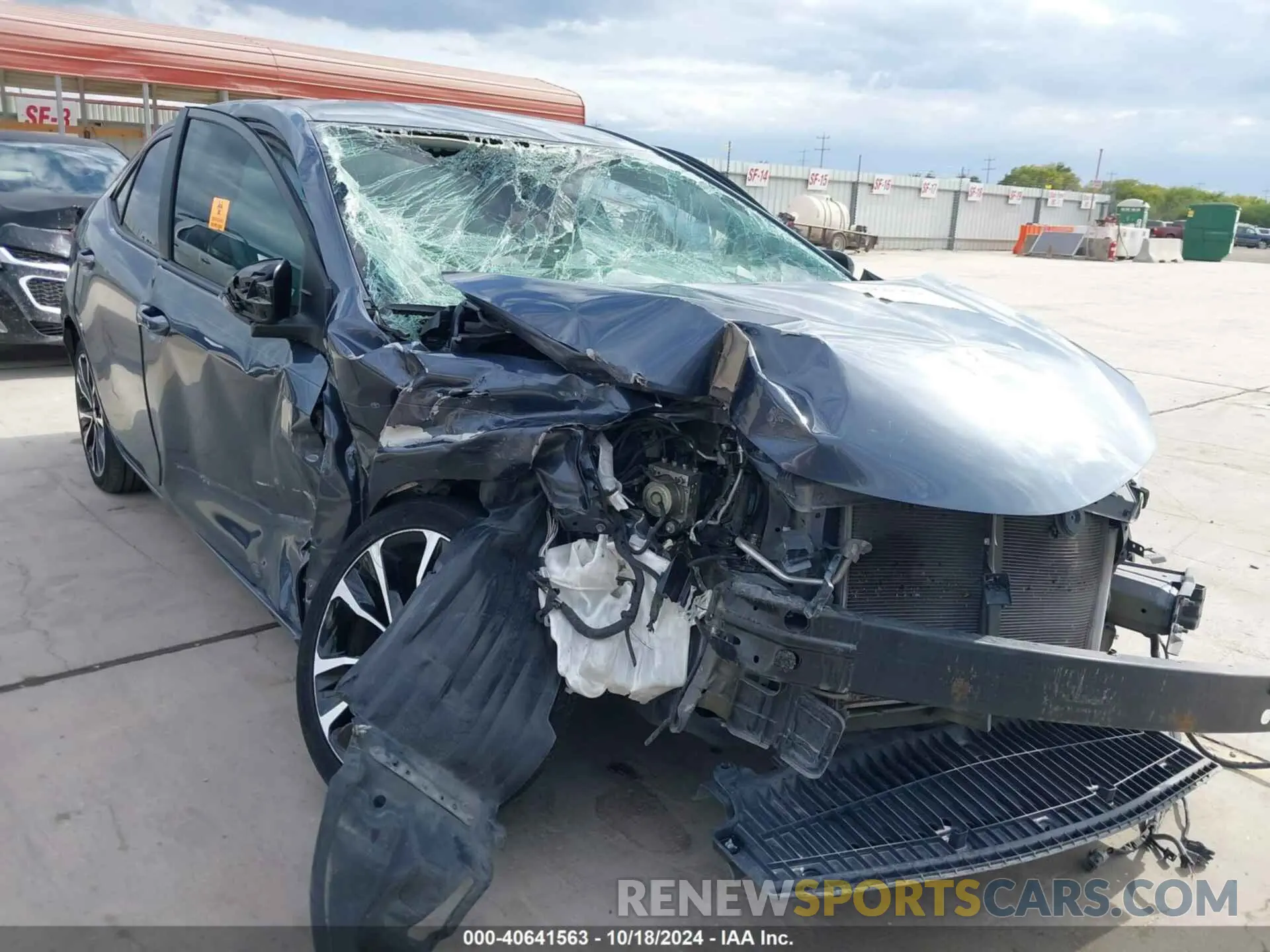 6 Photograph of a damaged car 5YFBURHE5KP919647 TOYOTA COROLLA 2019