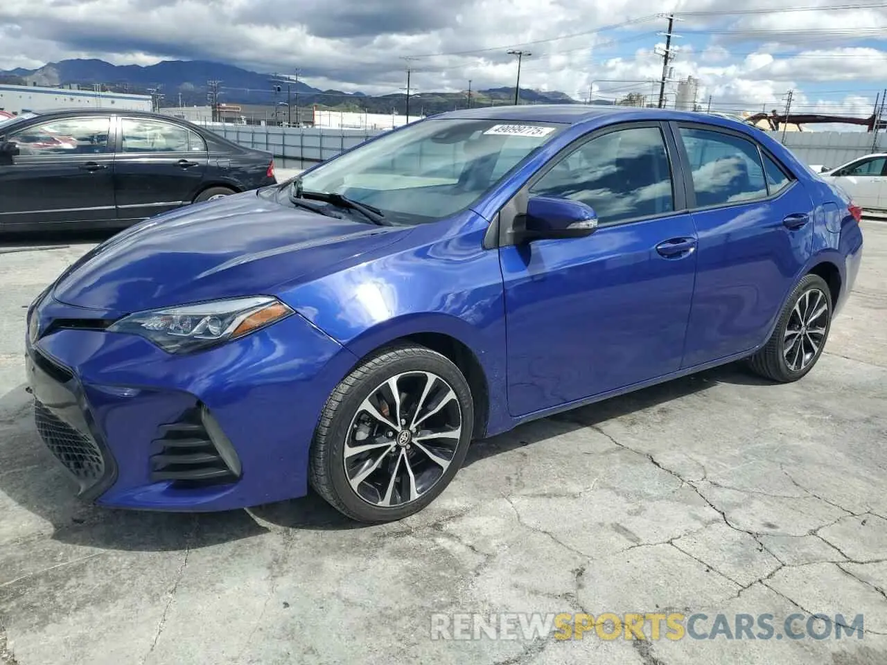 1 Фотография поврежденного автомобиля 5YFBURHE5KP919762 TOYOTA COROLLA 2019