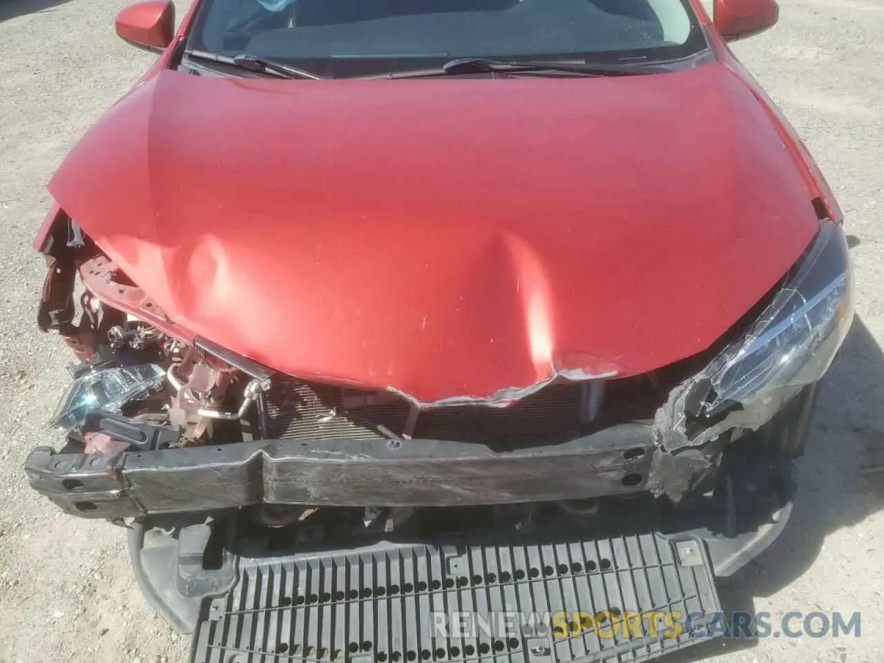 11 Фотография поврежденного автомобиля 5YFBURHE5KP927134 TOYOTA COROLLA 2019