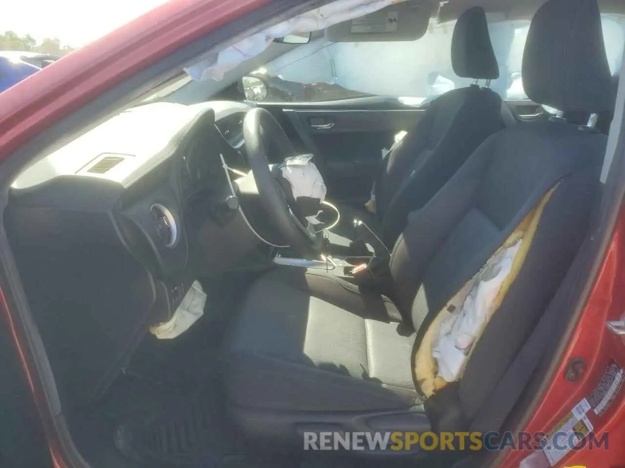 7 Фотография поврежденного автомобиля 5YFBURHE5KP927134 TOYOTA COROLLA 2019