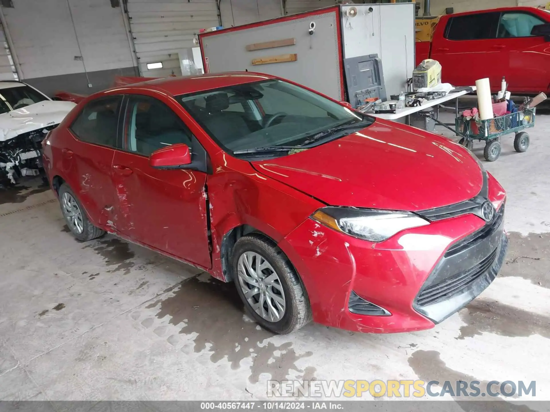 1 Фотография поврежденного автомобиля 5YFBURHE5KP929739 TOYOTA COROLLA 2019