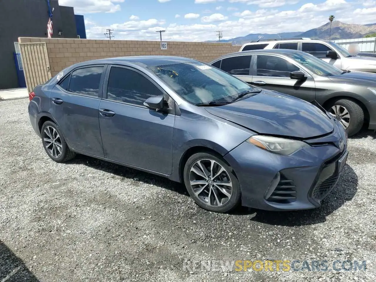 4 Photograph of a damaged car 5YFBURHE5KP931054 TOYOTA COROLLA 2019