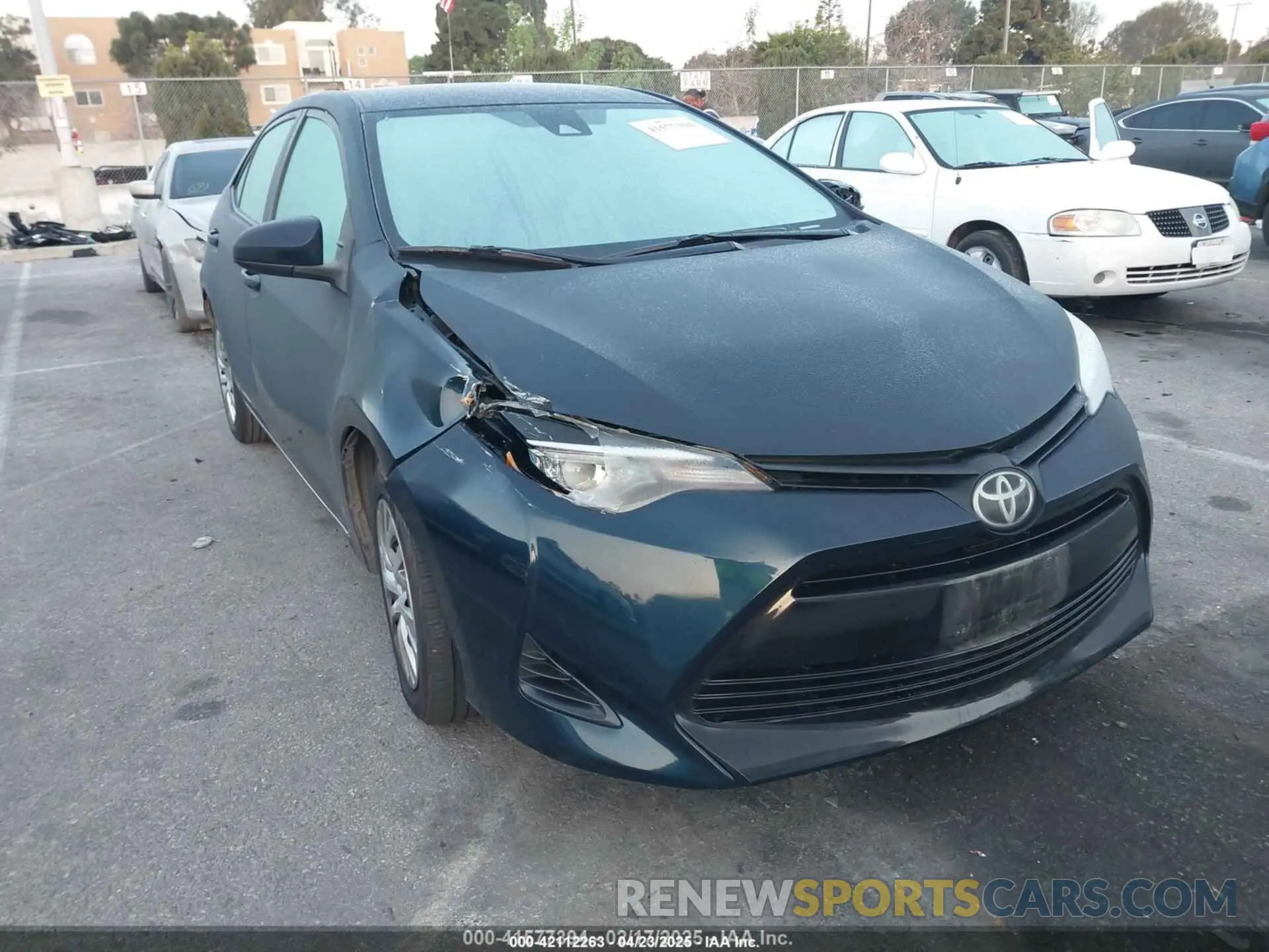 1 Фотография поврежденного автомобиля 5YFBURHE5KP931281 TOYOTA COROLLA 2019