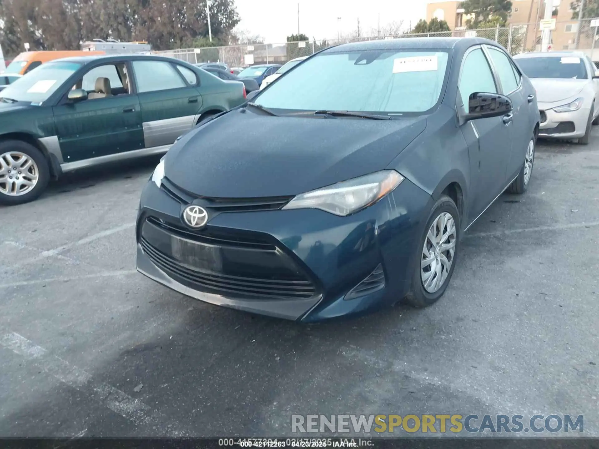 2 Фотография поврежденного автомобиля 5YFBURHE5KP931281 TOYOTA COROLLA 2019