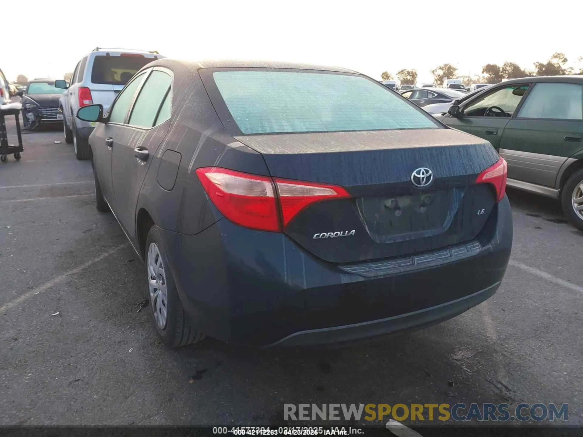 3 Фотография поврежденного автомобиля 5YFBURHE5KP931281 TOYOTA COROLLA 2019
