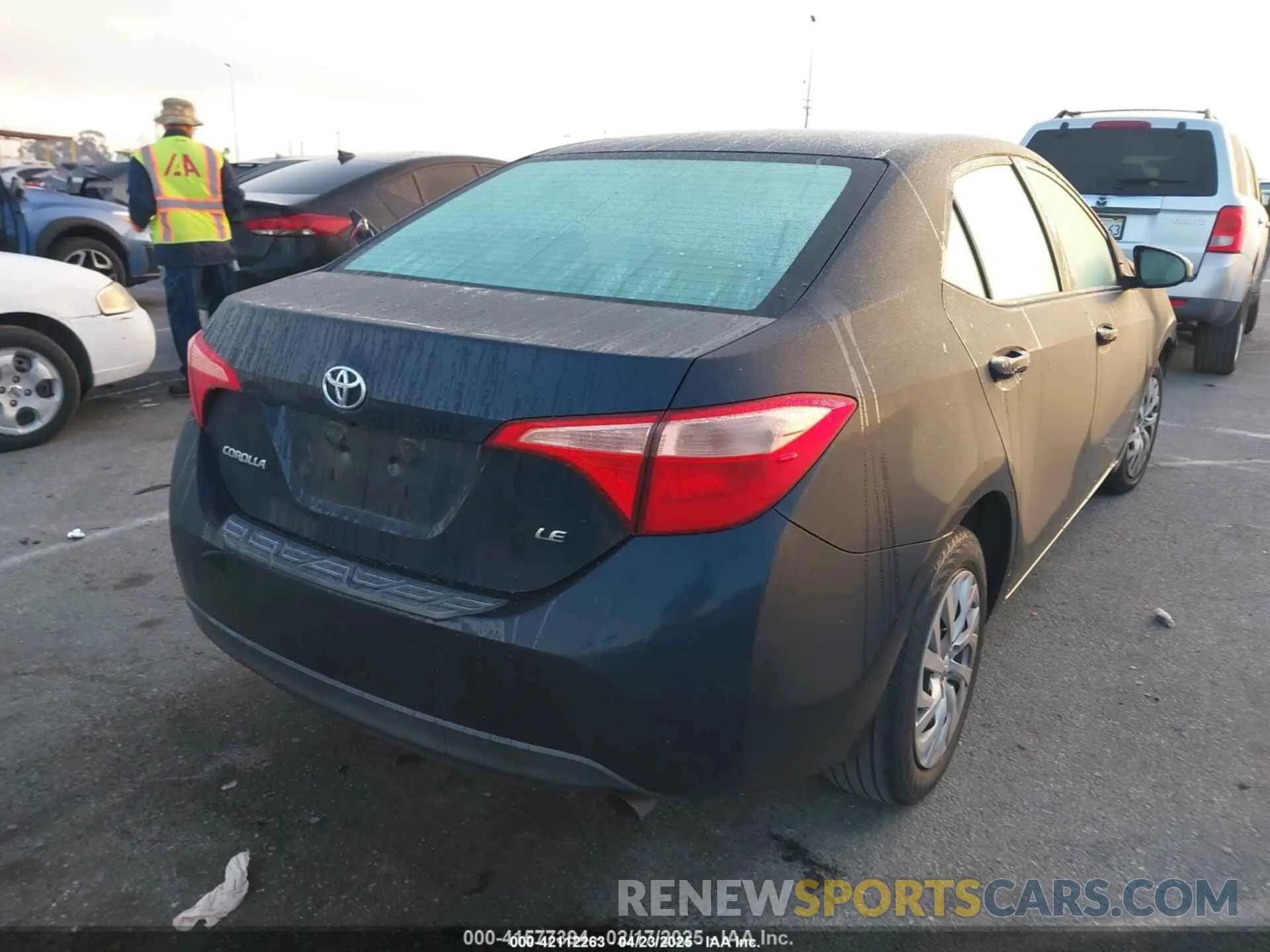 4 Фотография поврежденного автомобиля 5YFBURHE5KP931281 TOYOTA COROLLA 2019