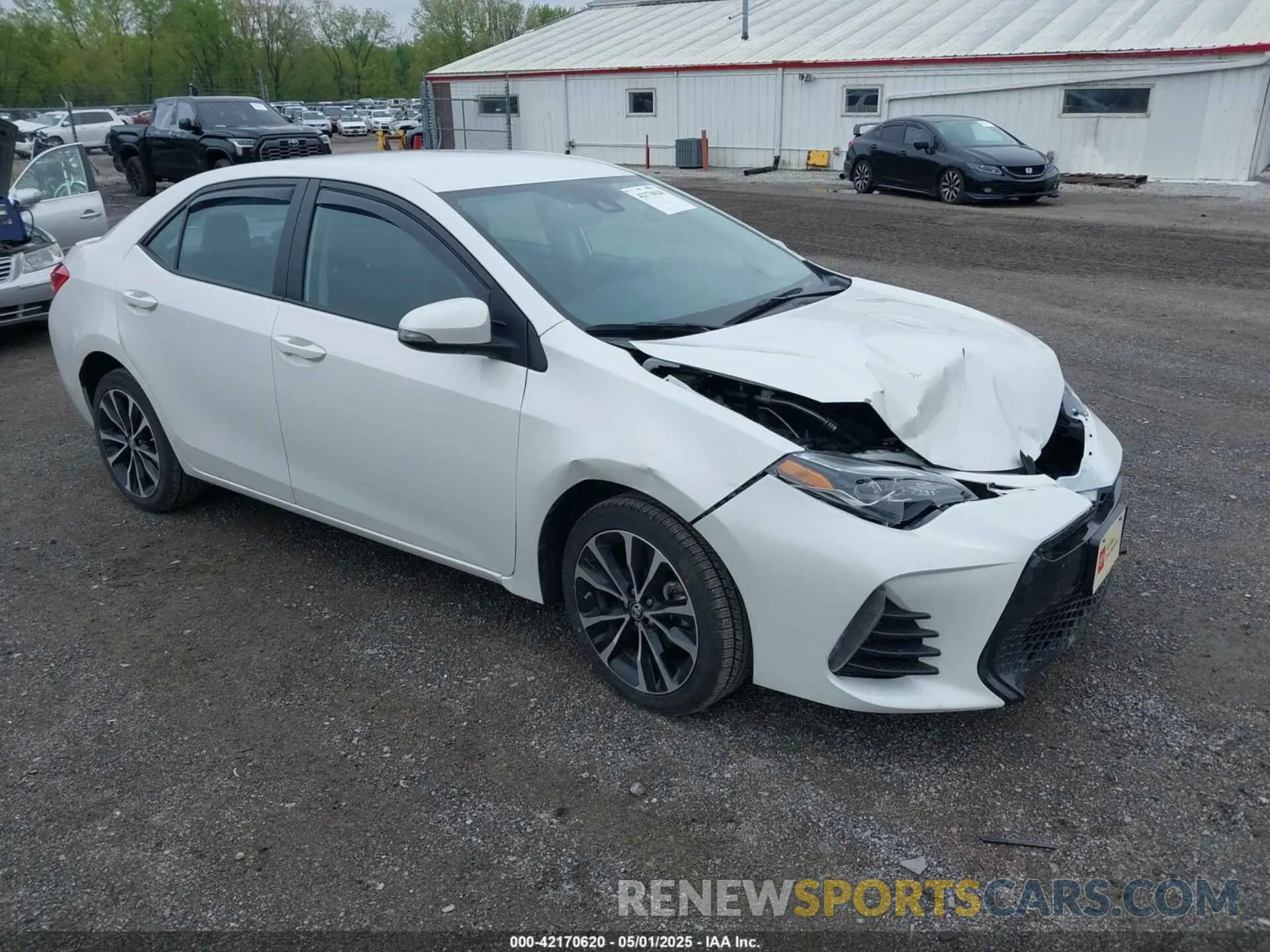 1 Фотография поврежденного автомобиля 5YFBURHE5KP932690 TOYOTA COROLLA 2019
