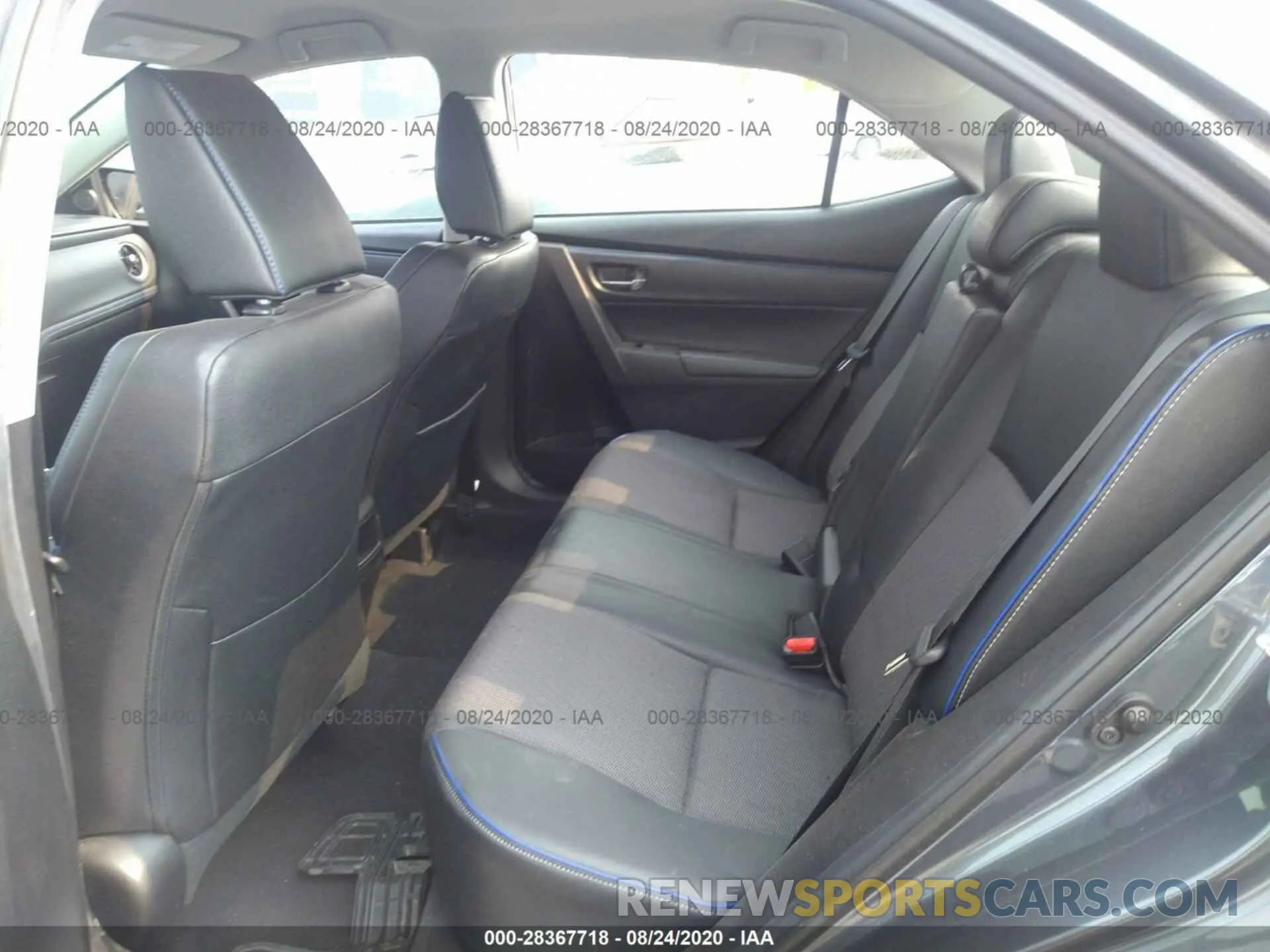 8 Photograph of a damaged car 5YFBURHE5KP935704 TOYOTA COROLLA 2019