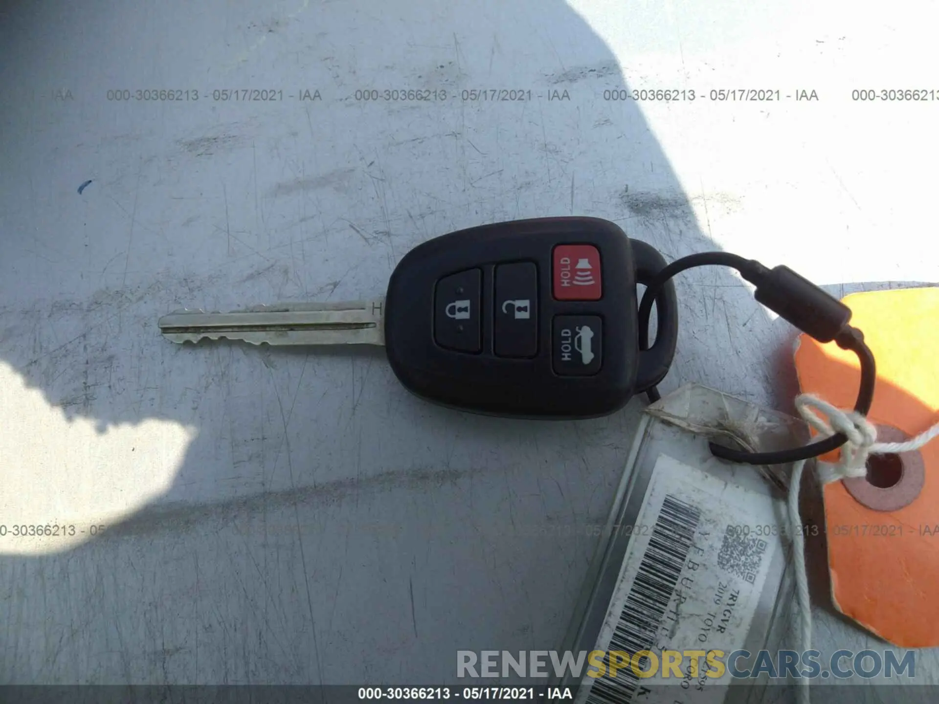 11 Photograph of a damaged car 5YFBURHE5KP937856 TOYOTA COROLLA 2019