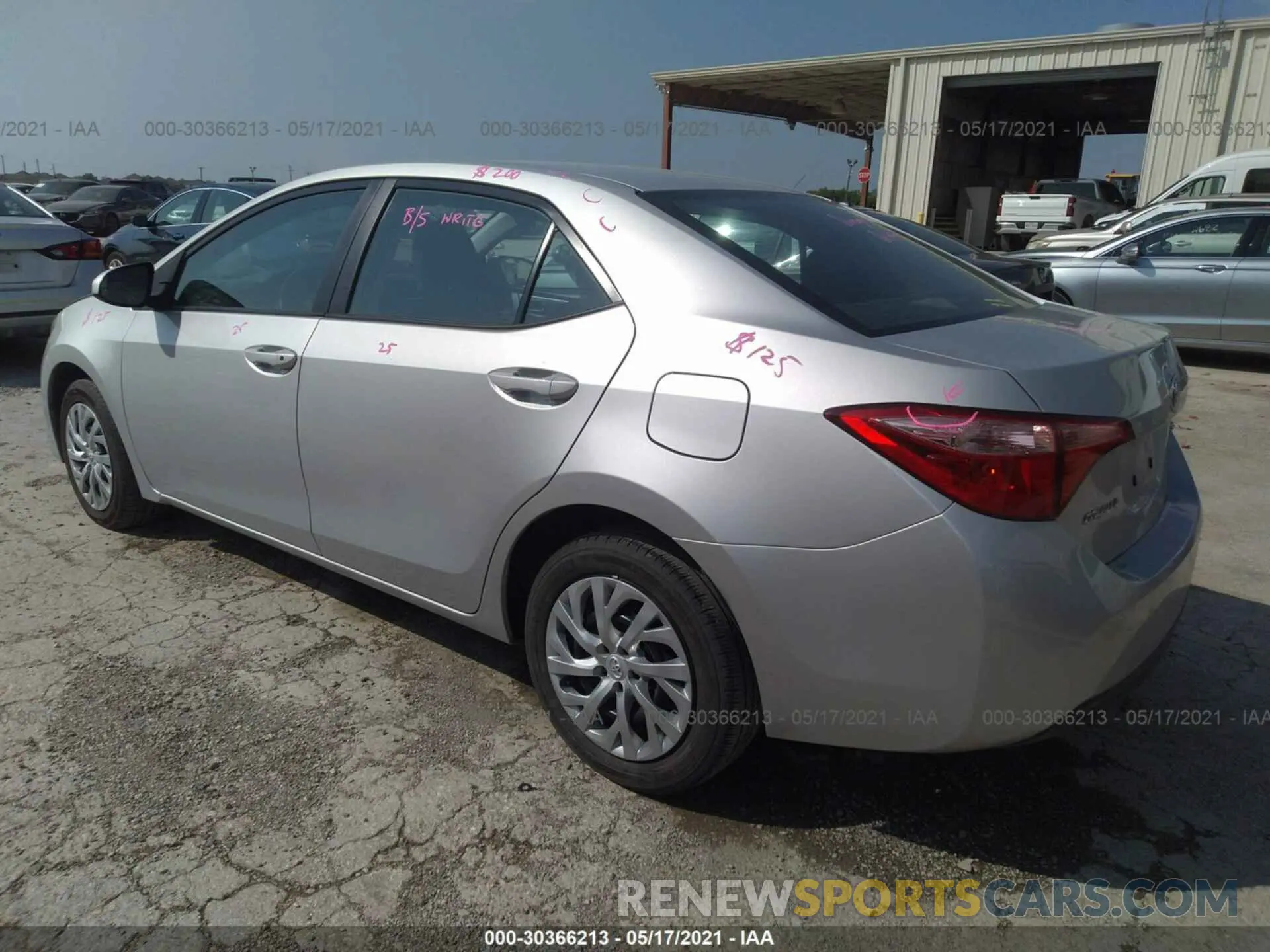 3 Photograph of a damaged car 5YFBURHE5KP937856 TOYOTA COROLLA 2019