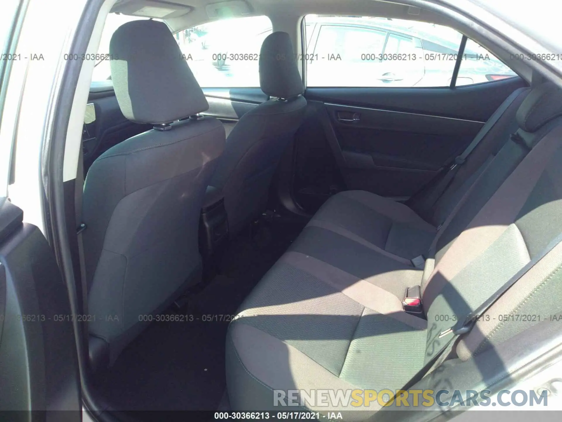 8 Photograph of a damaged car 5YFBURHE5KP937856 TOYOTA COROLLA 2019
