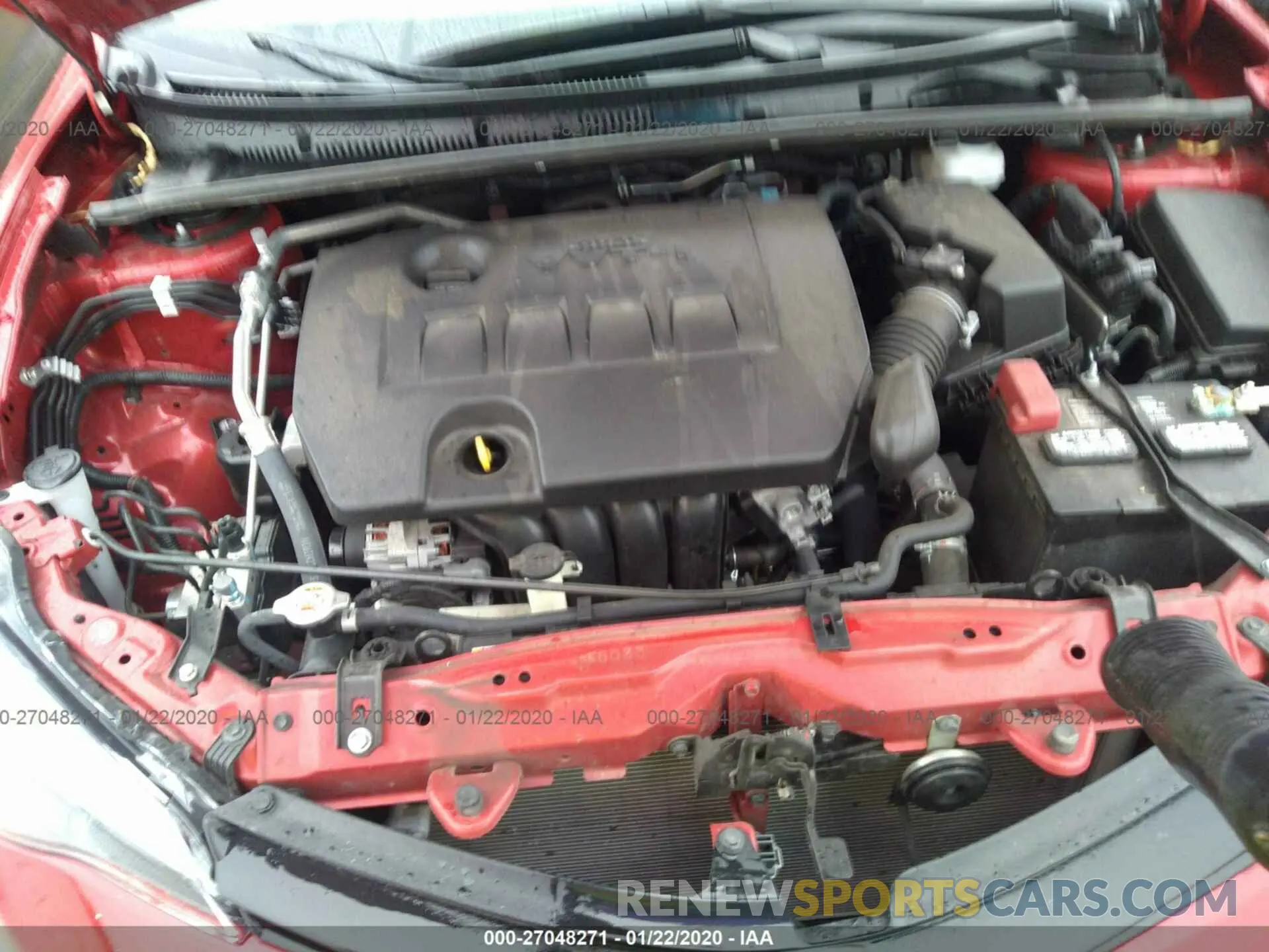 10 Photograph of a damaged car 5YFBURHE5KP940224 TOYOTA COROLLA 2019