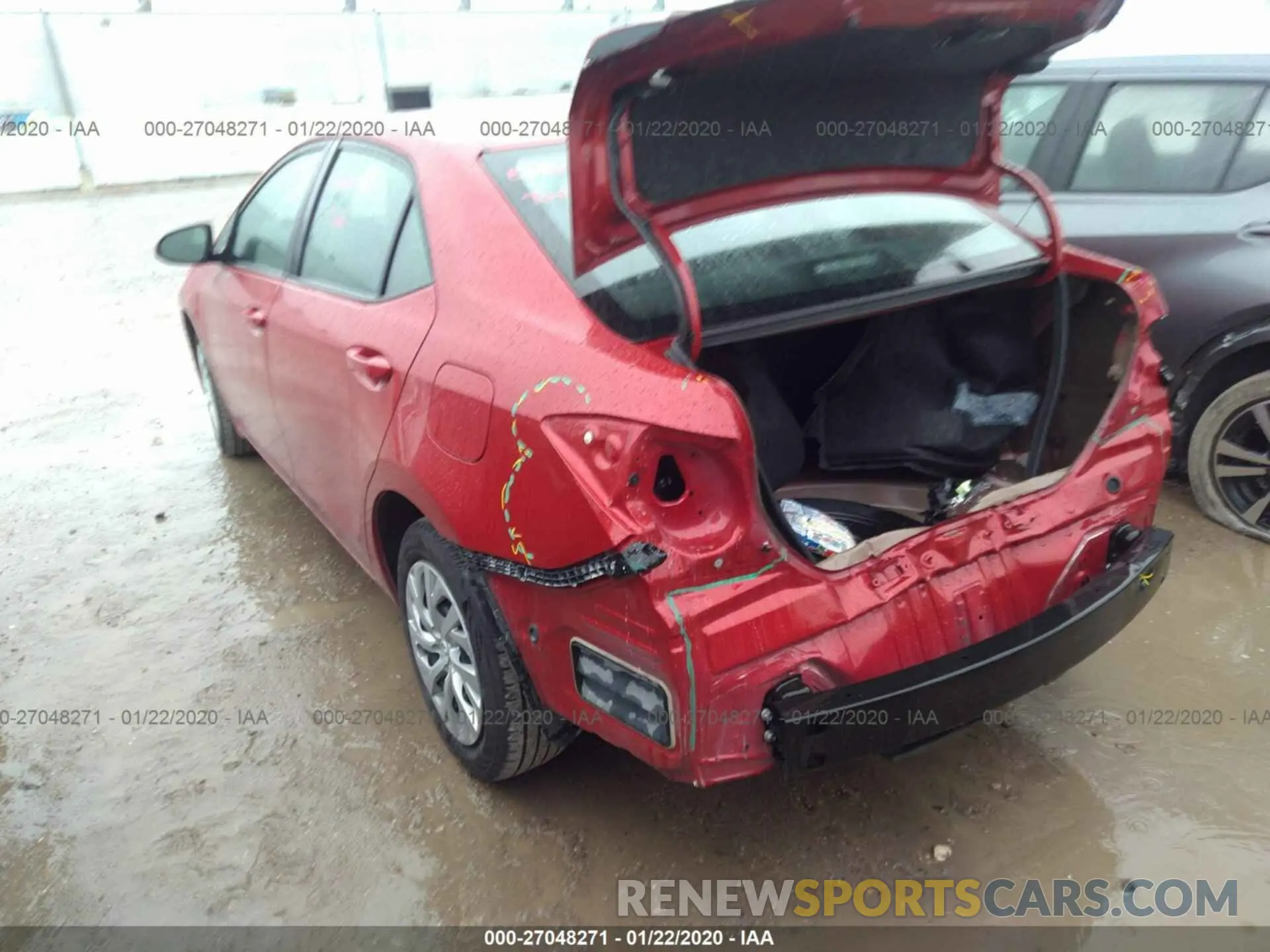 3 Photograph of a damaged car 5YFBURHE5KP940224 TOYOTA COROLLA 2019