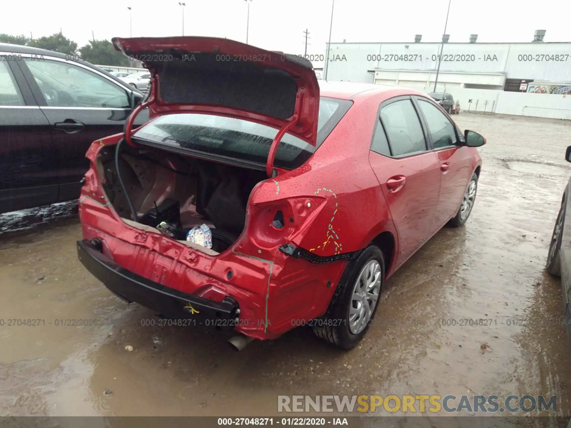 4 Photograph of a damaged car 5YFBURHE5KP940224 TOYOTA COROLLA 2019