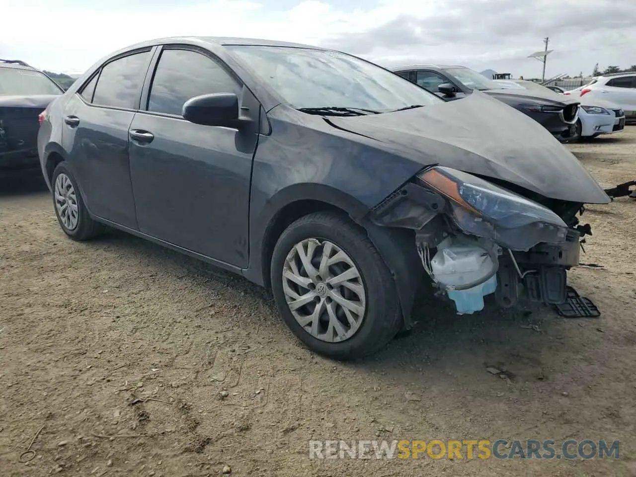 4 Photograph of a damaged car 5YFBURHE5KP940465 TOYOTA COROLLA 2019