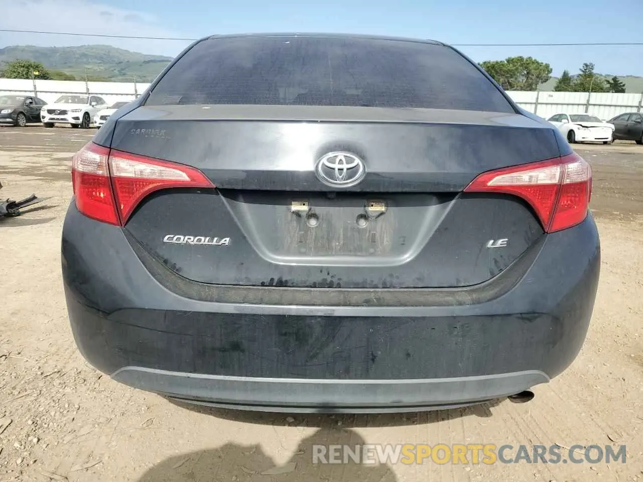6 Photograph of a damaged car 5YFBURHE5KP940465 TOYOTA COROLLA 2019