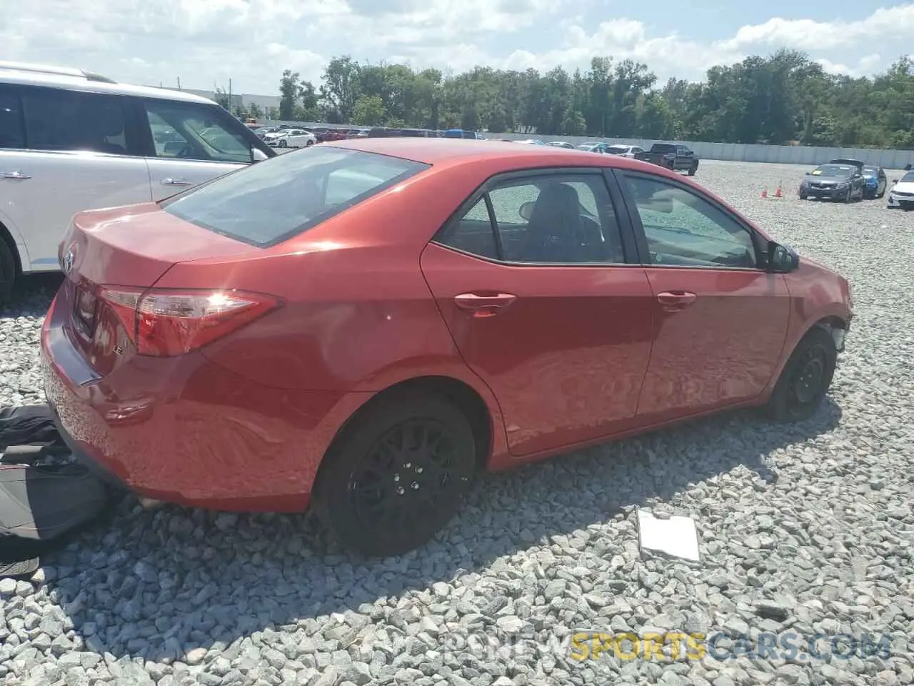 3 Photograph of a damaged car 5YFBURHE5KP940644 TOYOTA COROLLA 2019