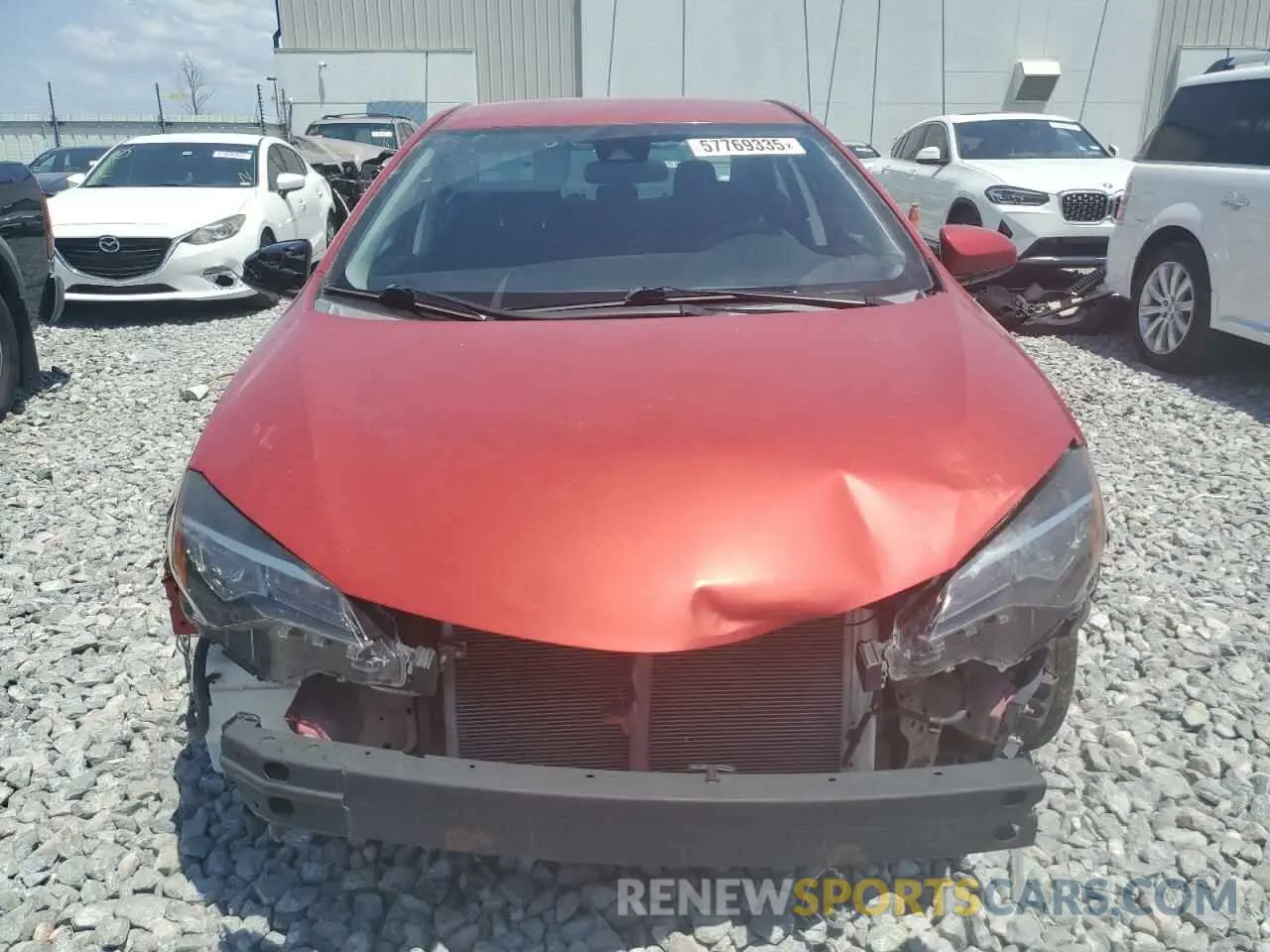 5 Photograph of a damaged car 5YFBURHE5KP940644 TOYOTA COROLLA 2019