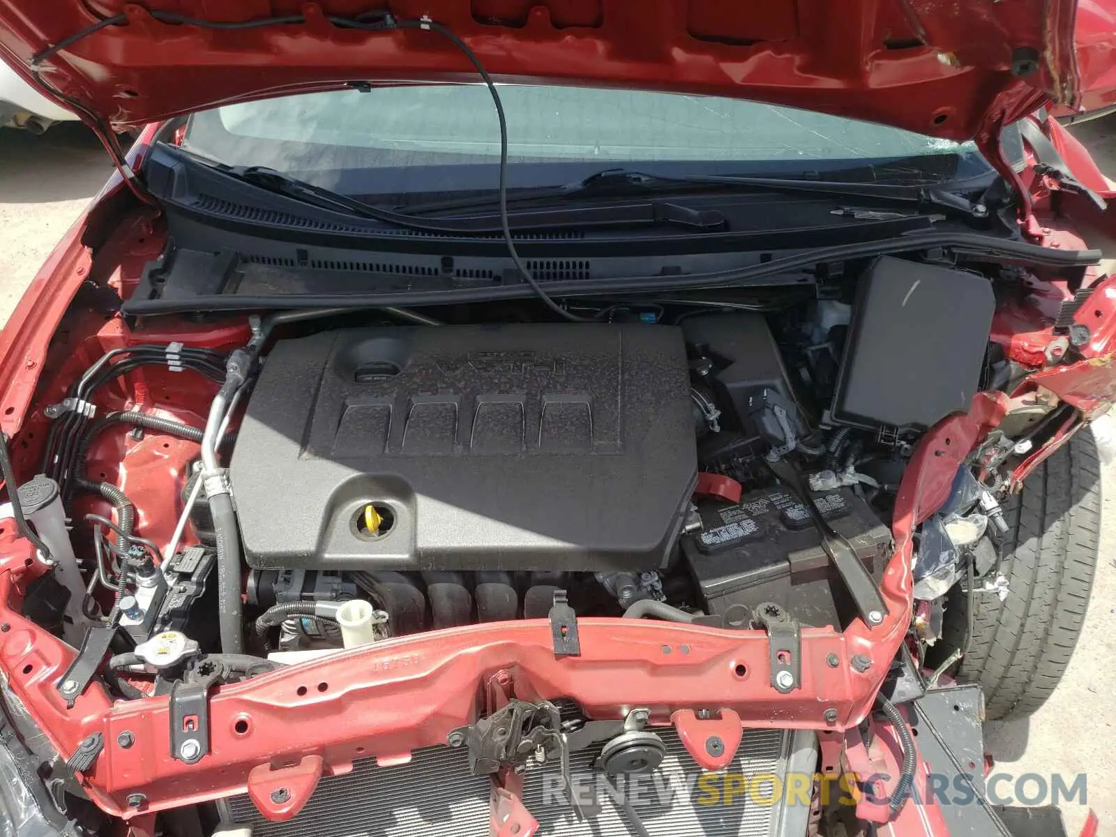 7 Photograph of a damaged car 5YFBURHE5KP940921 TOYOTA COROLLA 2019