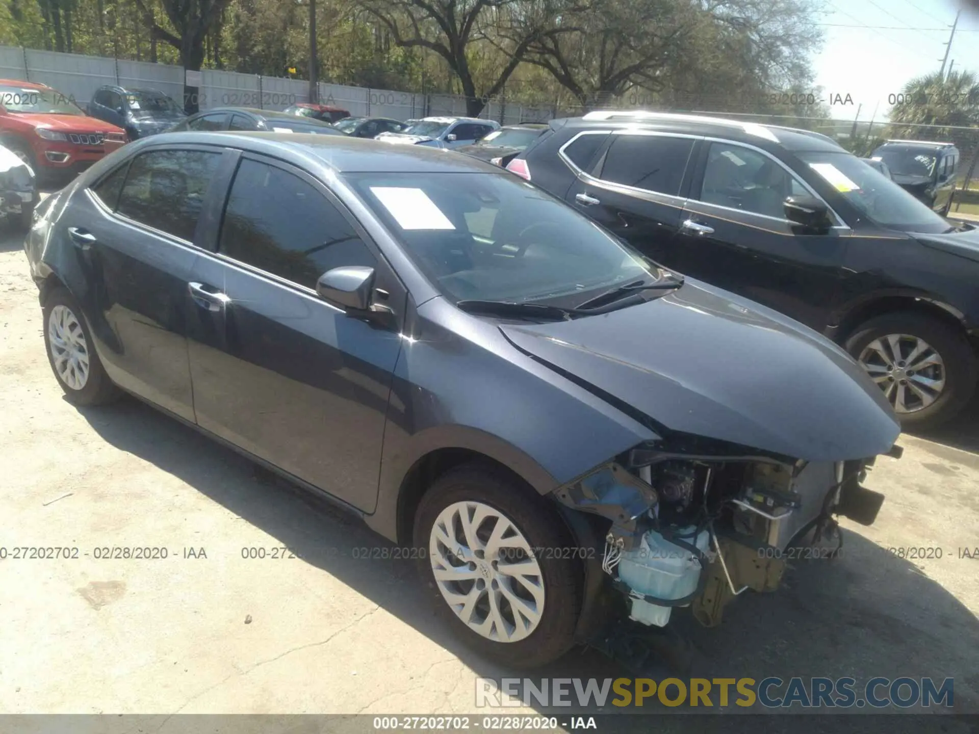 1 Photograph of a damaged car 5YFBURHE5KP945746 TOYOTA COROLLA 2019