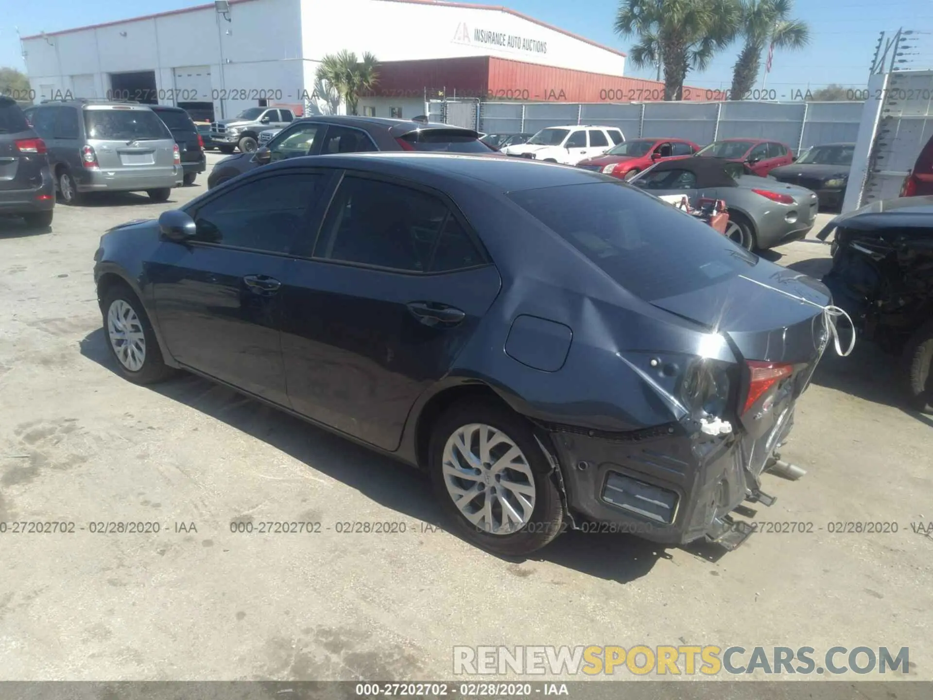 3 Photograph of a damaged car 5YFBURHE5KP945746 TOYOTA COROLLA 2019