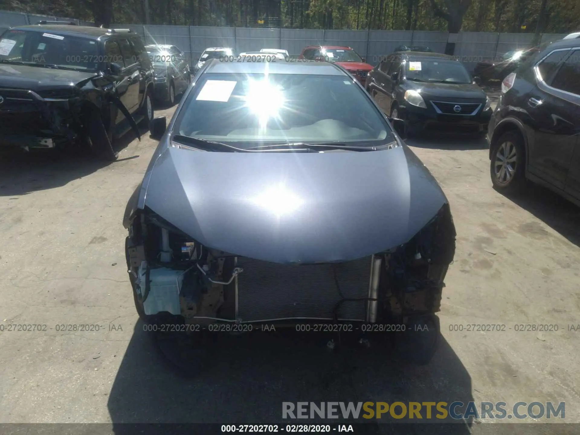 6 Photograph of a damaged car 5YFBURHE5KP945746 TOYOTA COROLLA 2019