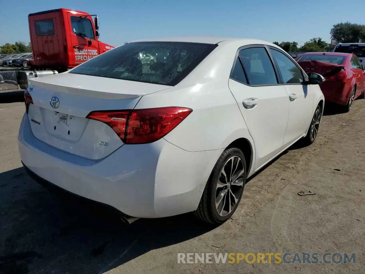 4 Photograph of a damaged car 5YFBURHE5KP946444 TOYOTA COROLLA 2019