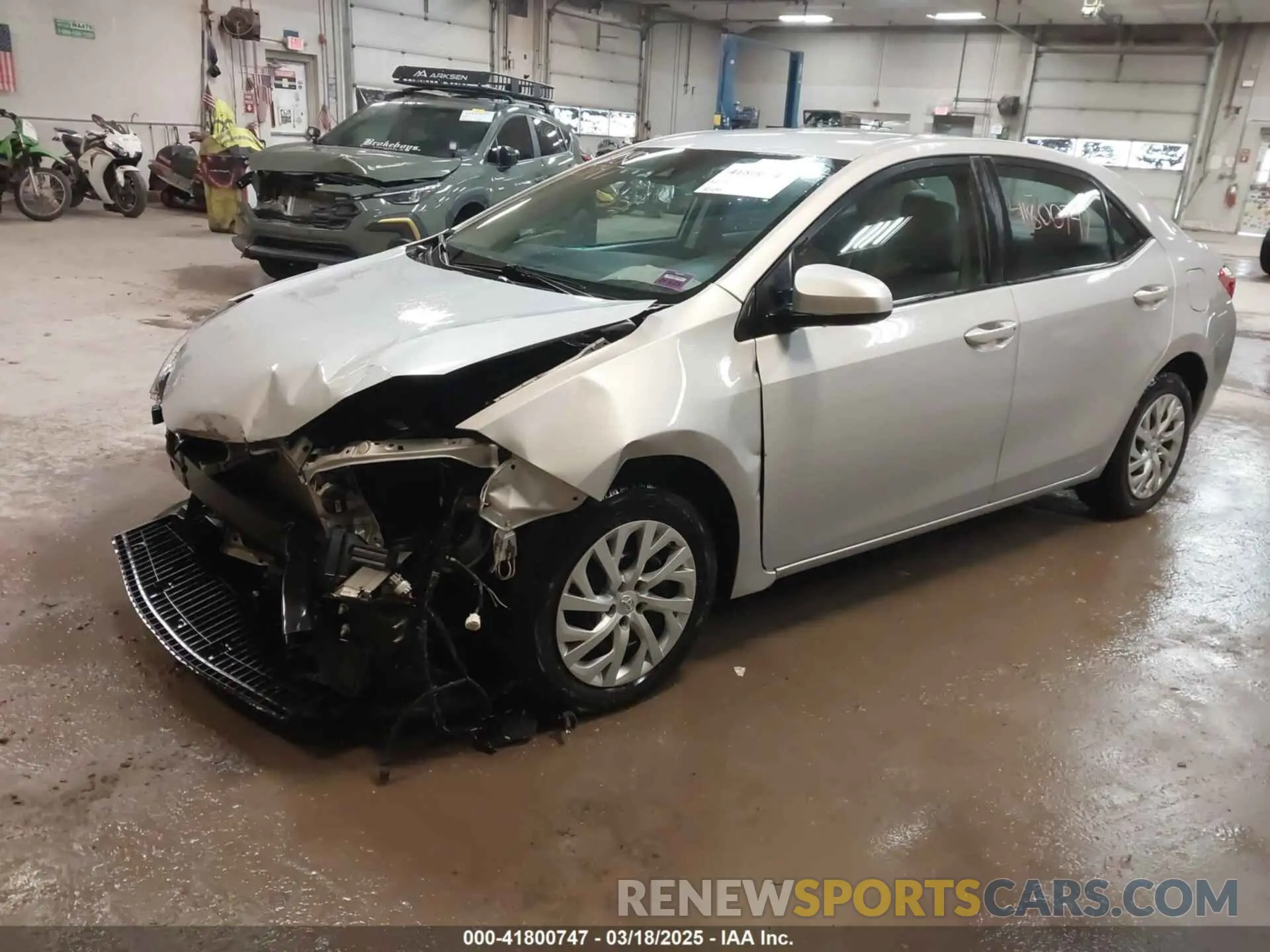 2 Фотография поврежденного автомобиля 5YFBURHE5KP947349 TOYOTA COROLLA 2019