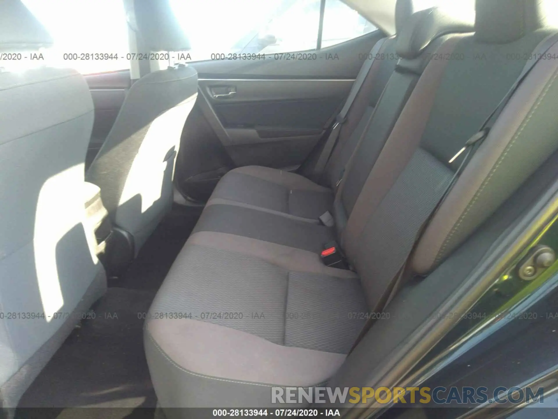 8 Photograph of a damaged car 5YFBURHE5KP948209 TOYOTA COROLLA 2019