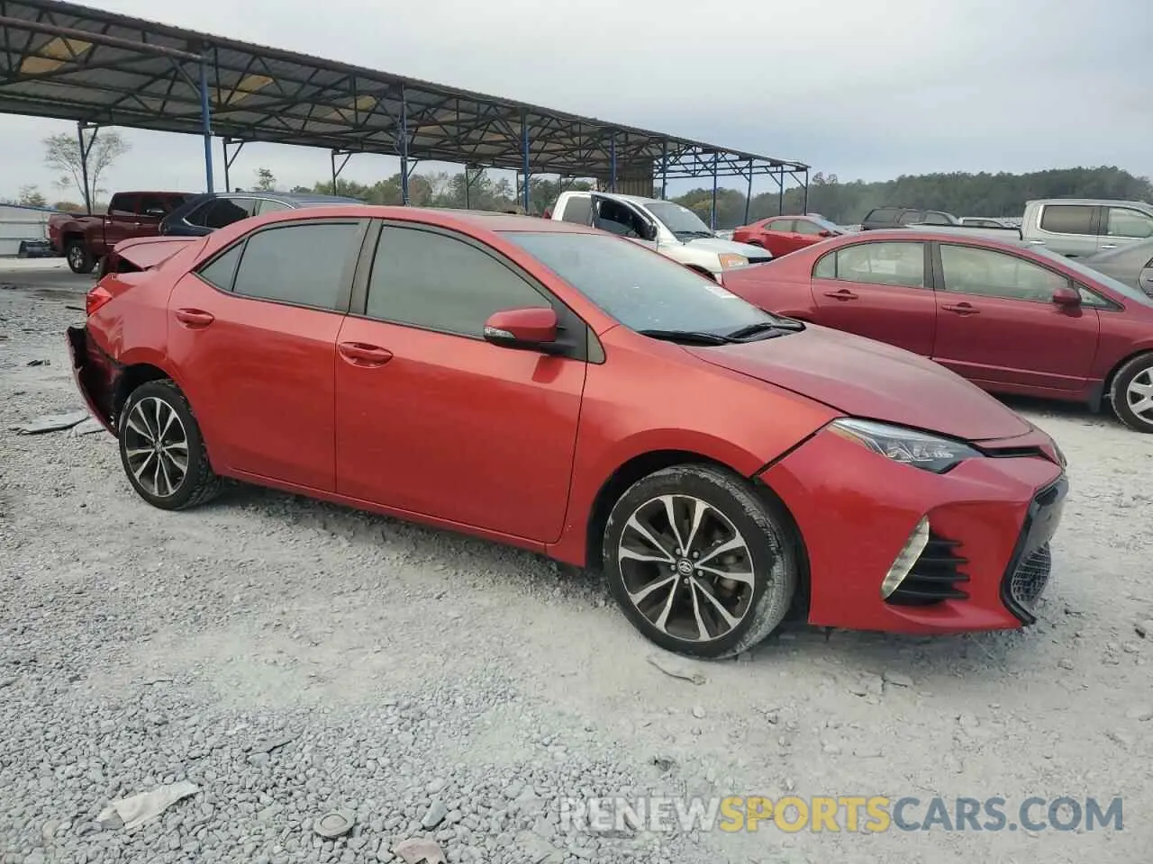 4 Фотография поврежденного автомобиля 5YFBURHE6KP860057 TOYOTA COROLLA 2019