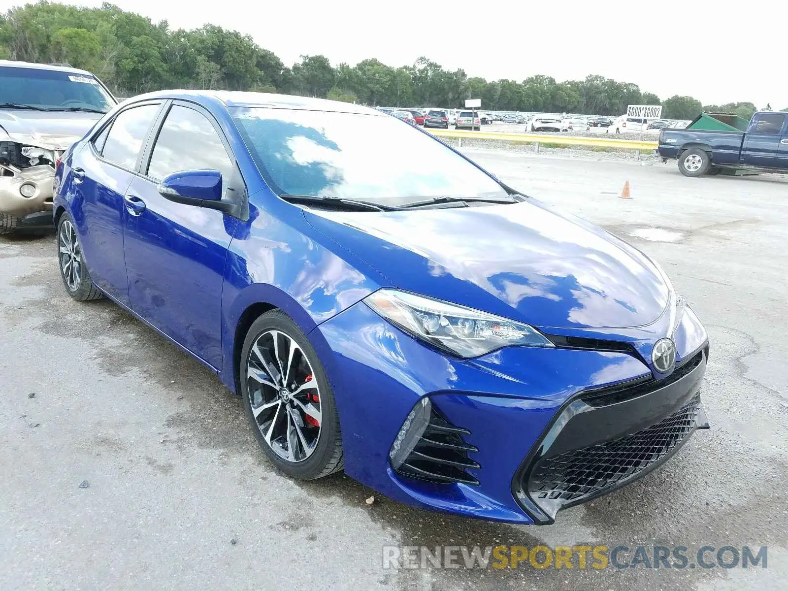 1 Photograph of a damaged car 5YFBURHE6KP863914 TOYOTA COROLLA 2019
