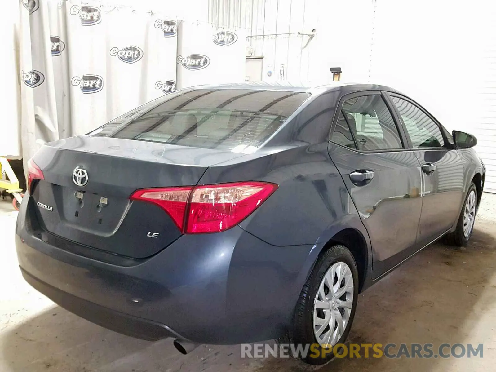 4 Photograph of a damaged car 5YFBURHE6KP864108 TOYOTA COROLLA 2019