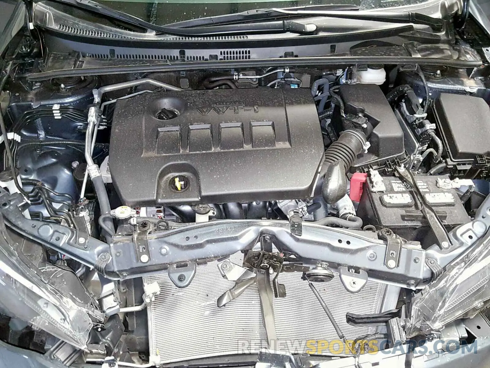 7 Photograph of a damaged car 5YFBURHE6KP864108 TOYOTA COROLLA 2019
