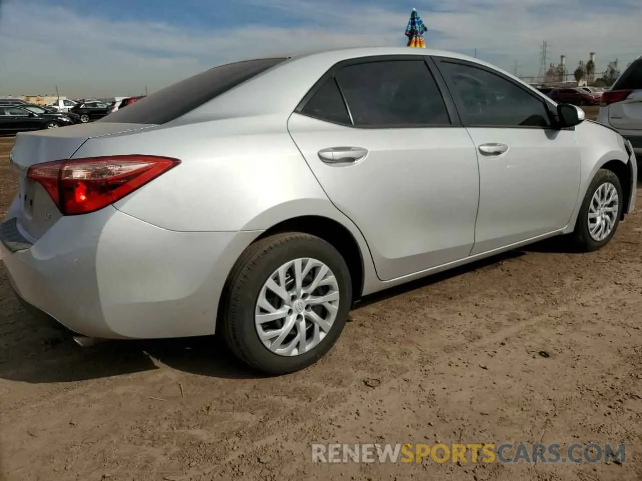 3 Photograph of a damaged car 5YFBURHE6KP866604 TOYOTA COROLLA 2019