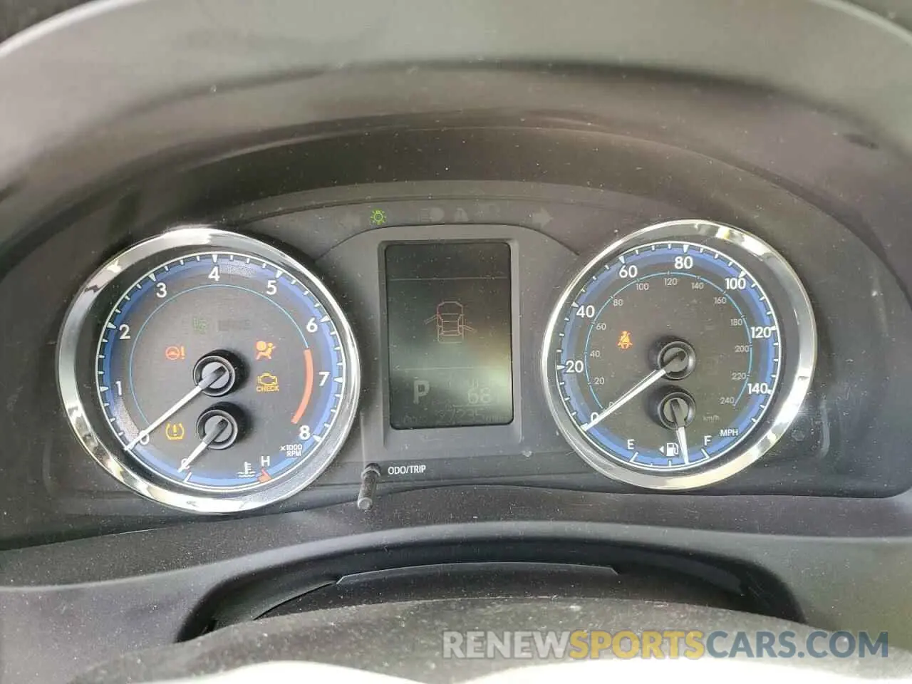 9 Photograph of a damaged car 5YFBURHE6KP866604 TOYOTA COROLLA 2019