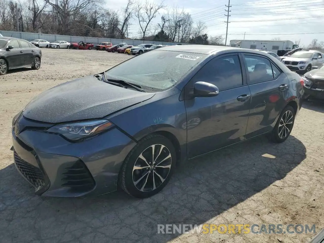 1 Photograph of a damaged car 5YFBURHE6KP867459 TOYOTA COROLLA 2019