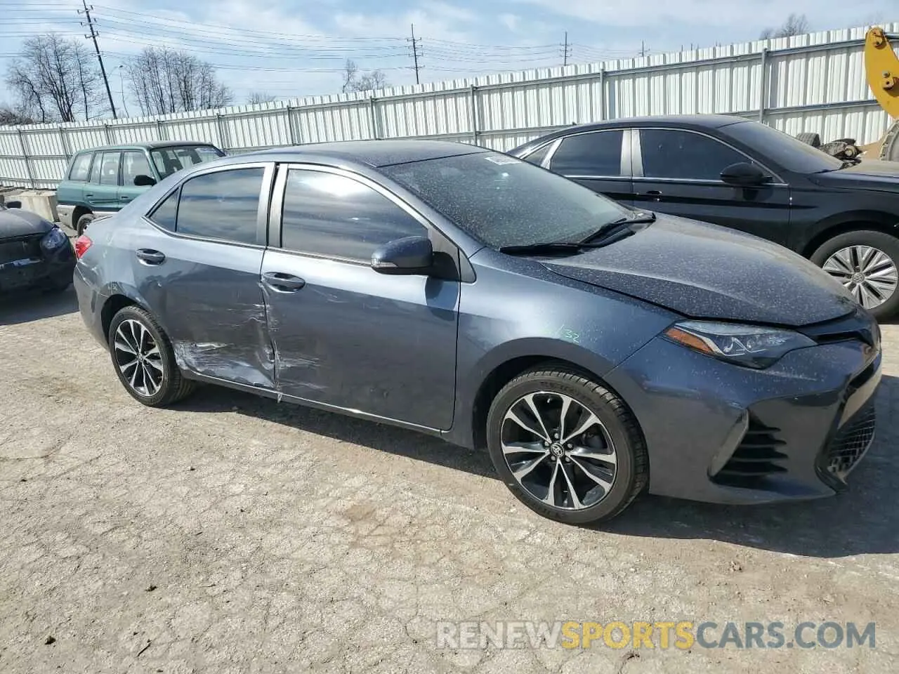 4 Photograph of a damaged car 5YFBURHE6KP867459 TOYOTA COROLLA 2019